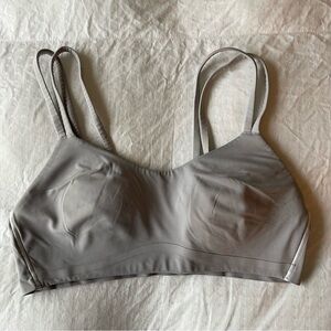 Lululemon Like a Cloud Bra Light Support Size 2 Light Gray